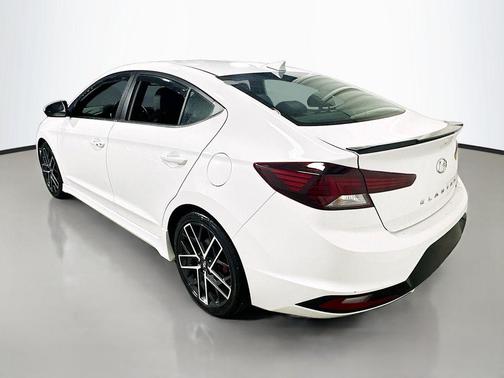 Ceramic White 2020 Hyundai ELANTRA Sport