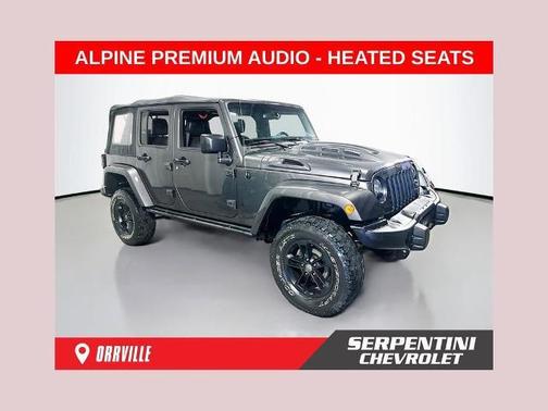 Granite Crystal Clearcoat Metallic 2017 Jeep Wrangler Unlimited Sahara