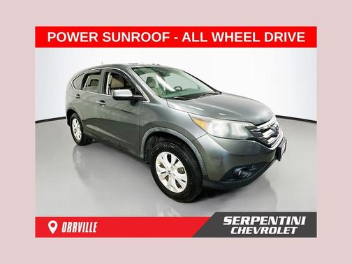 White 2013 Honda CR-V EX