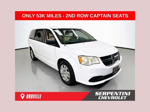 Bright White Clearcoat 2014 Dodge Grand Caravan AVP/SE