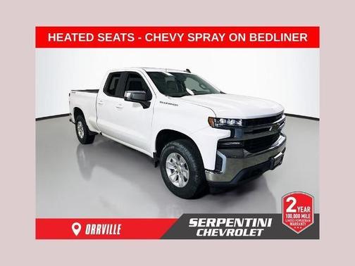 Summit White 2021 Chevrolet Silverado 1500 LT