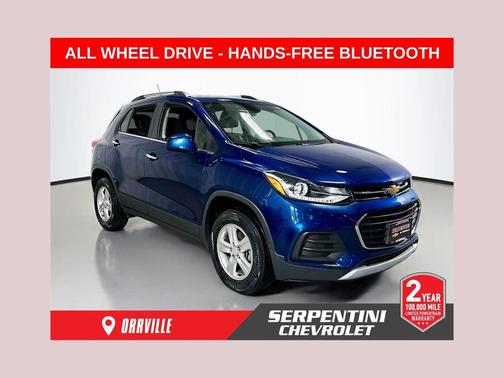 Pacific Blue Metallic 2020 Chevrolet Trax LT