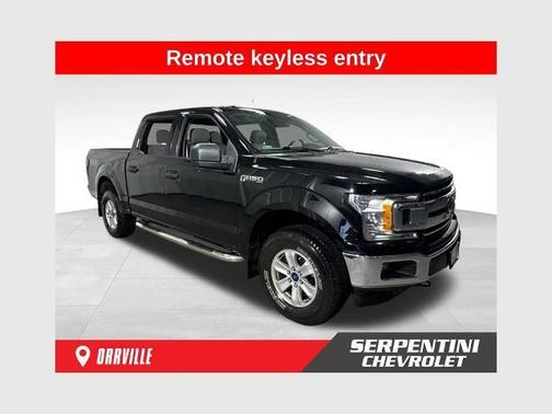 Black 2018 Ford F-150 XLT