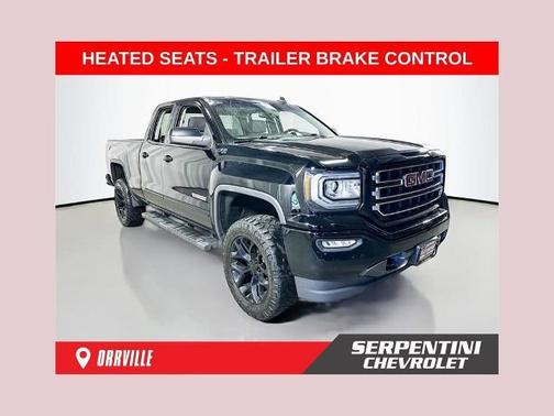 Onyx Black 2018 GMC Sierra 1500 SLE