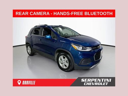 Pacific Blue Metallic 2019 Chevrolet Trax LT