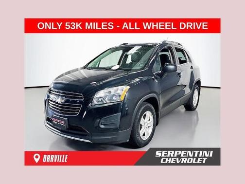Black Granite Metallic 2016 Chevrolet Trax LT
