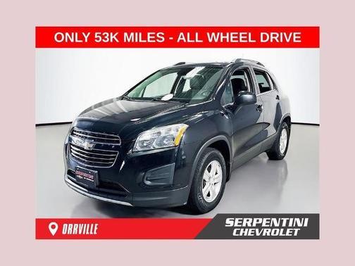 Black Granite Metallic 2016 Chevrolet Trax LT