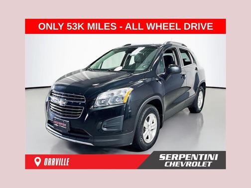 Black Granite Metallic 2016 Chevrolet Trax LT