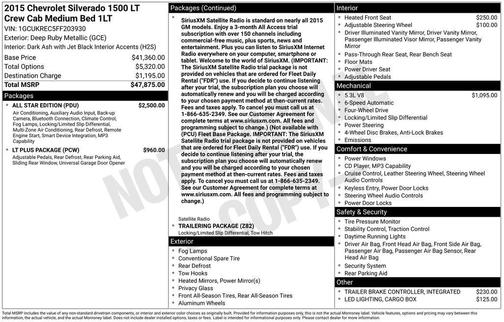 Deep Ruby Metallic 2015 Chevrolet Silverado 1500 LT