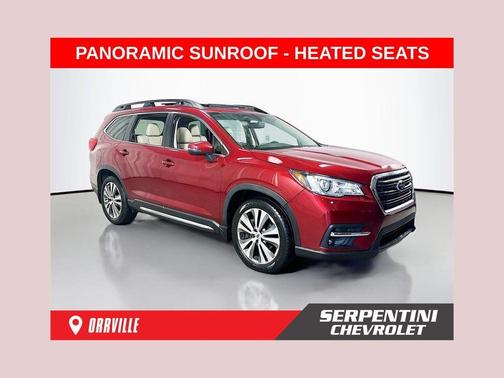 Crimson Red Pearl 2019 Subaru Ascent Limited 8-Passenger