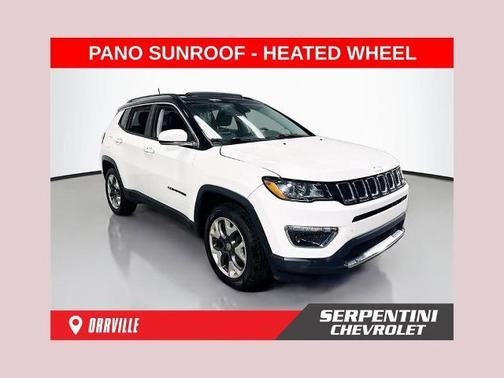 White Clearcoat 2018 Jeep Compass Limited