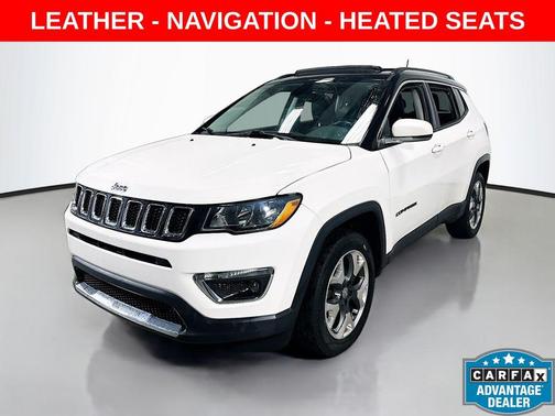 White Clearcoat 2018 Jeep Compass Limited