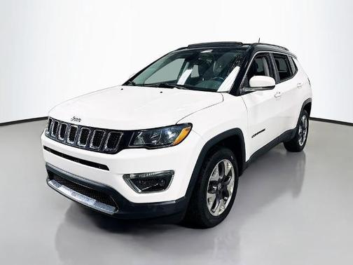 White Clearcoat 2018 Jeep Compass Limited