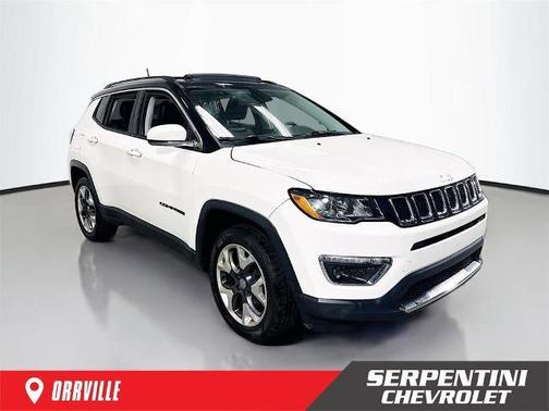 White Clearcoat 2018 Jeep Compass Limited