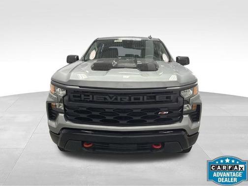 Sterling Gray Metallic 2026 Chevrolet Silverado 1500 Custom Trail Boss