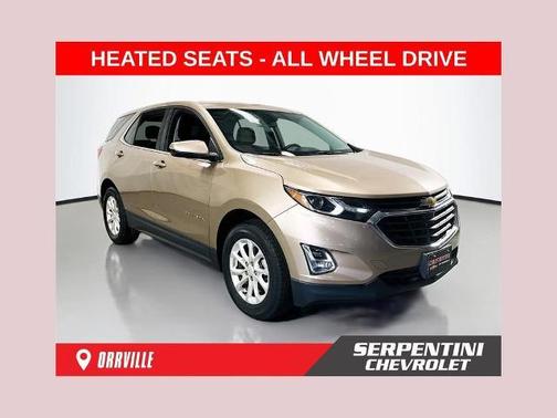 Sandy Ridge Metallic 2019 Chevrolet Equinox 1LT