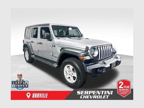 Billet Silver Metallic Clearcoat 2019 Jeep Wrangler Unlimited Sport