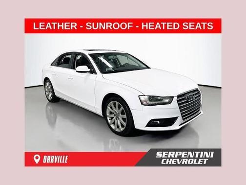 Ibis White 2013 Audi A4 2.0T Premium Plus quattro