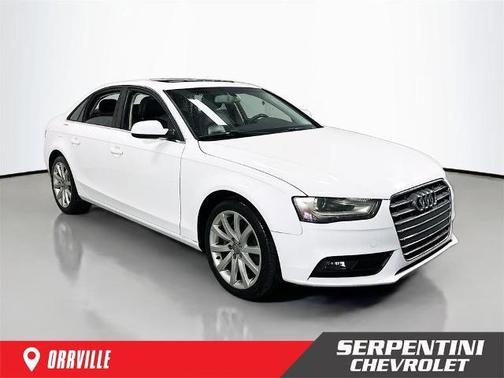 Ibis White 2013 Audi A4 2.0T Premium Plus quattro