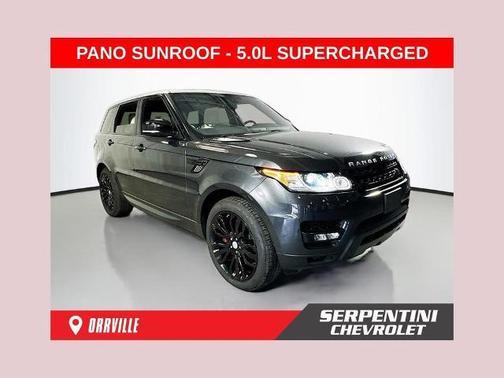 Carpathian Grey 2016 Land Rover Range Rover Sport 5.0L Supercharged Dynamic