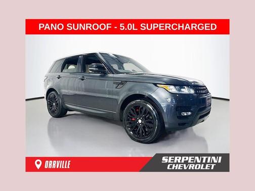 Carpathian Grey 2016 Land Rover Range Rover Sport 5.0L Supercharged Dynamic