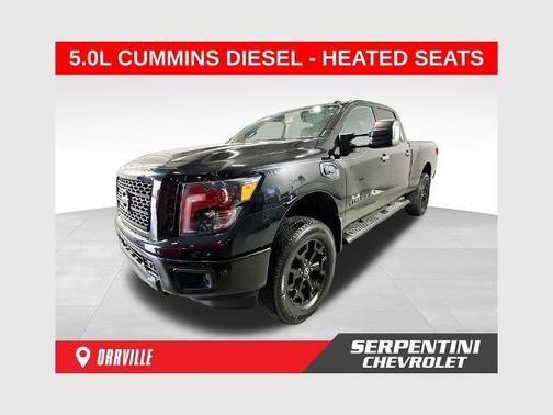Magnetic Black 2018 Nissan Titan XD SV