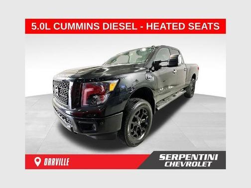 Magnetic Black 2018 Nissan Titan XD SV