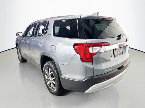 Satin Steel Metallic 2021 GMC Acadia SLE
