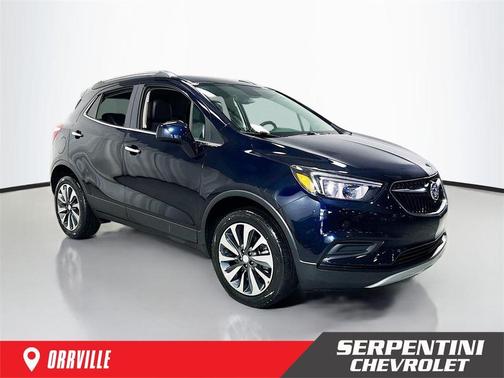 Dark Moon Blue Metallic 2022 Buick Encore Preferred