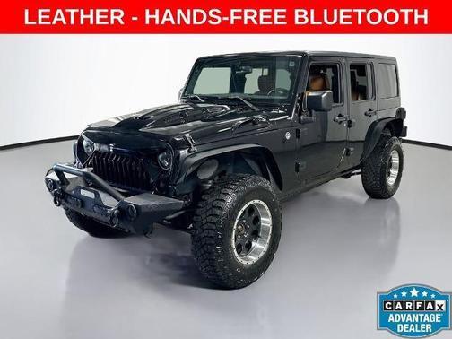 Black Clearcoat 2018 Jeep Wrangler JK Unlimited Sahara