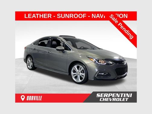 Pepperdust Metallic 2018 Chevrolet Cruze Premier