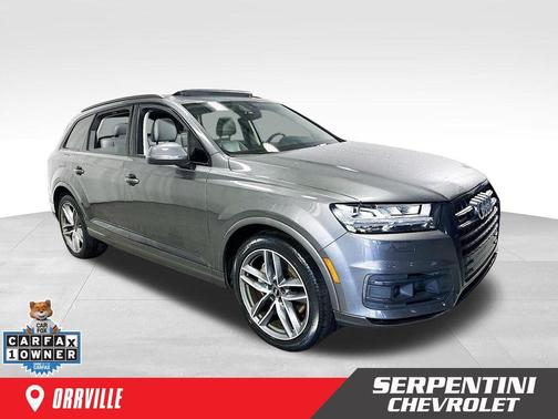 Samurai Gray Metallic 2018 Audi Q7 3.0T Prestige