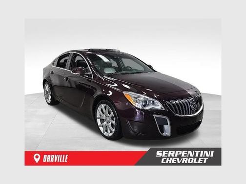 Black Cherry Metallic 2017 Buick Regal Turbo GS