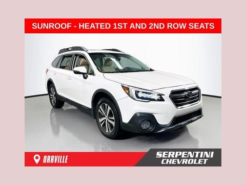 White 2018 Subaru Outback 3.6R Limited
