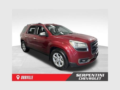 Crystal Red Tintcoat 2014 GMC Acadia SLE-2