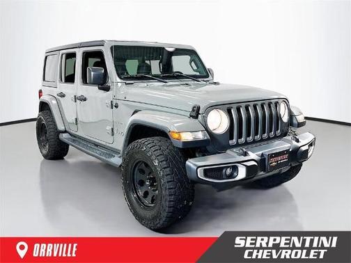 Sting Gray Clearcoat 2018 Jeep Wrangler Unlimited Sahara