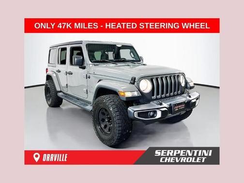 Sting Gray Clearcoat 2018 Jeep Wrangler Unlimited Sahara