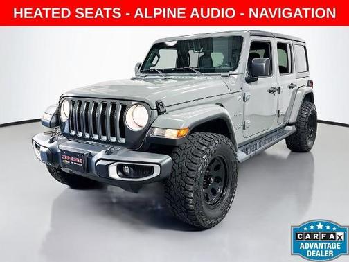 Sting Gray Clearcoat 2018 Jeep Wrangler Unlimited Sahara