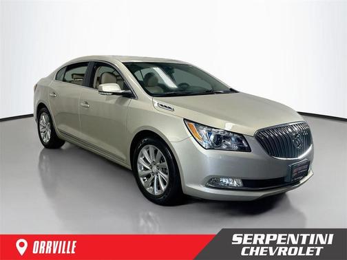 Champagne Silver 2014 Buick LaCrosse Leather