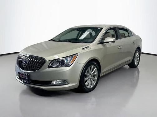 Champagne Silver 2014 Buick LaCrosse Leather