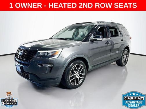 Magnetic Metallic 2019 Ford Explorer sport