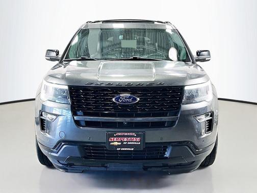 Magnetic Metallic 2019 Ford Explorer sport