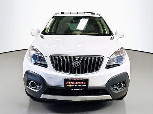 Summit White 2016 Buick Encore Leather