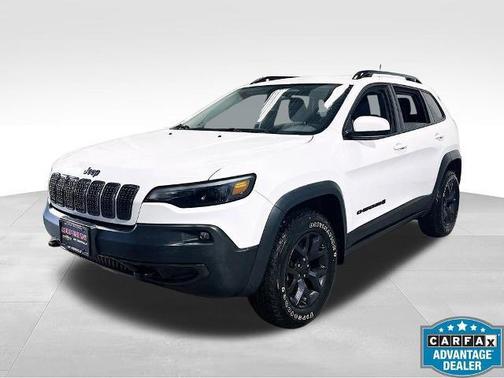 Bright White Clearcoat 2019 Jeep Cherokee Latitude