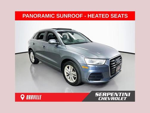 Monsoon Gray Metallic 2017 Audi Q3 2.0T Premium Plus