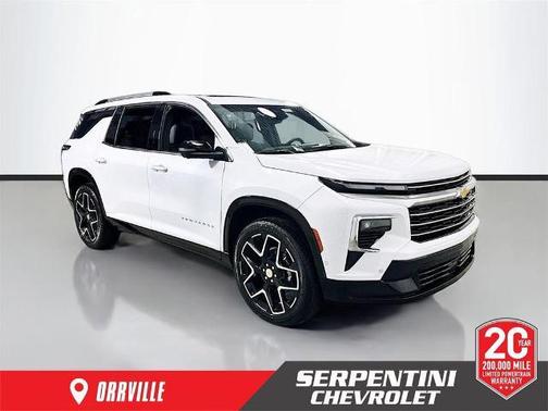Polar White 2026 Chevrolet Traverse High Country