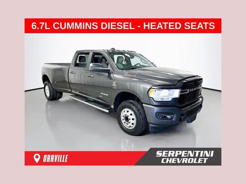 Granite Crystal Clearcoat Metallic 2021 RAM 3500 Big Horn