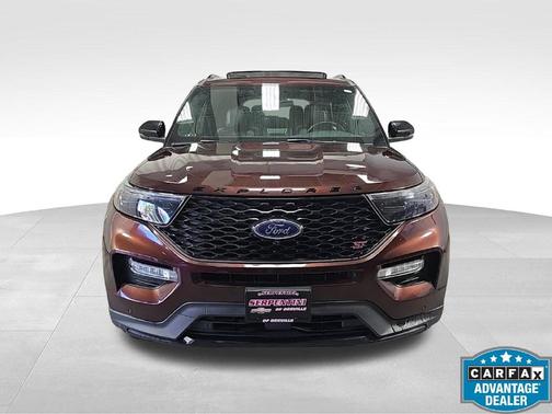 Rich Copper Metallic Tinted Clearcoat 2020 Ford Explorer ST
