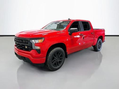 Red 2026 Chevrolet Silverado 1500 Custom