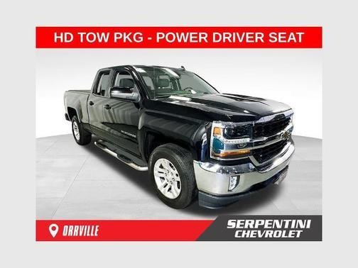 Black 2017 Chevrolet Silverado 1500 LT